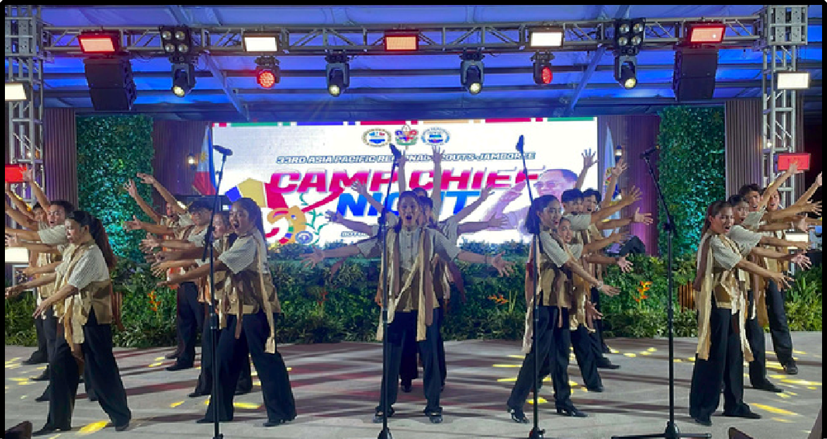 33RD ASIA-PACIFIC REGIONAL SCOUT JAMBOREE CAMP CHIEF NIGHT PERFORMANCE